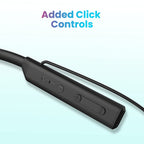Toreto Beta Lite Wireless Bluetooth 5.0 Neckband Headset with upto 20Hrs Playtime