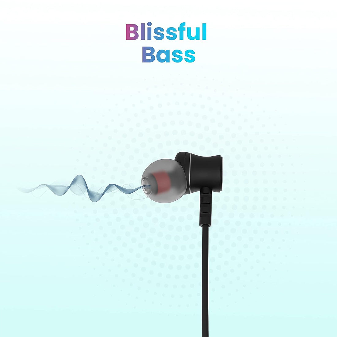 Toreto TOR-300 Beta Lite Wireless Bluetooth 5.0 Neckband Headset with ENC Noise Cancelling Mic Upto 20Hrs Playtime - Black