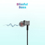 Toreto TOR-300 Beta Lite Wireless Bluetooth 5.0 Neckband Headset with ENC Noise Cancelling Mic Upto 20Hrs Playtime - Grey