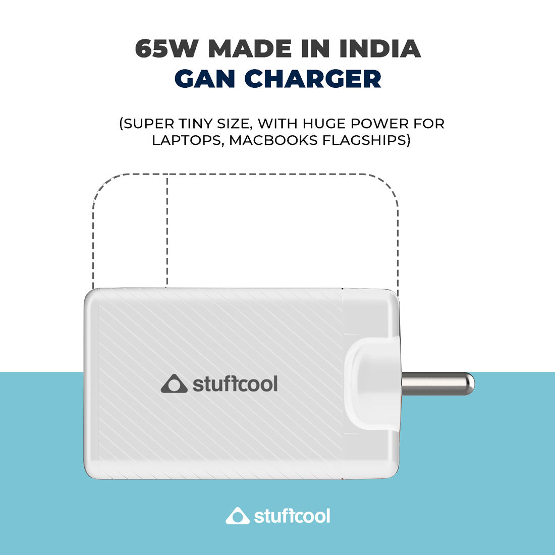 Nova 65W PD Multi Port 2 Type C & 1 USB A GaN Charger