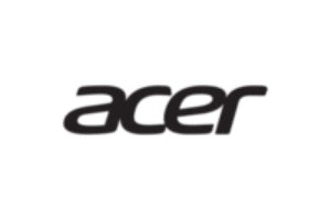Acer logo on a white background