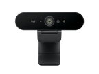 Logitech Master Series MX Brio 4K Ultra HD Pro Business Webcam with Built-in Mic