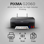 CANON PIXMA G2060 ALL-IN-ONE HIGH SPEED INK TANK COLOUR PRINTER (BLACK)