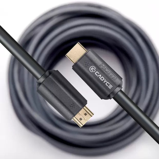 CADYCE HIGH SPEED HDMI CABLE WITH ETHERNET (10M) (BLACK) CA-HDCAB10
