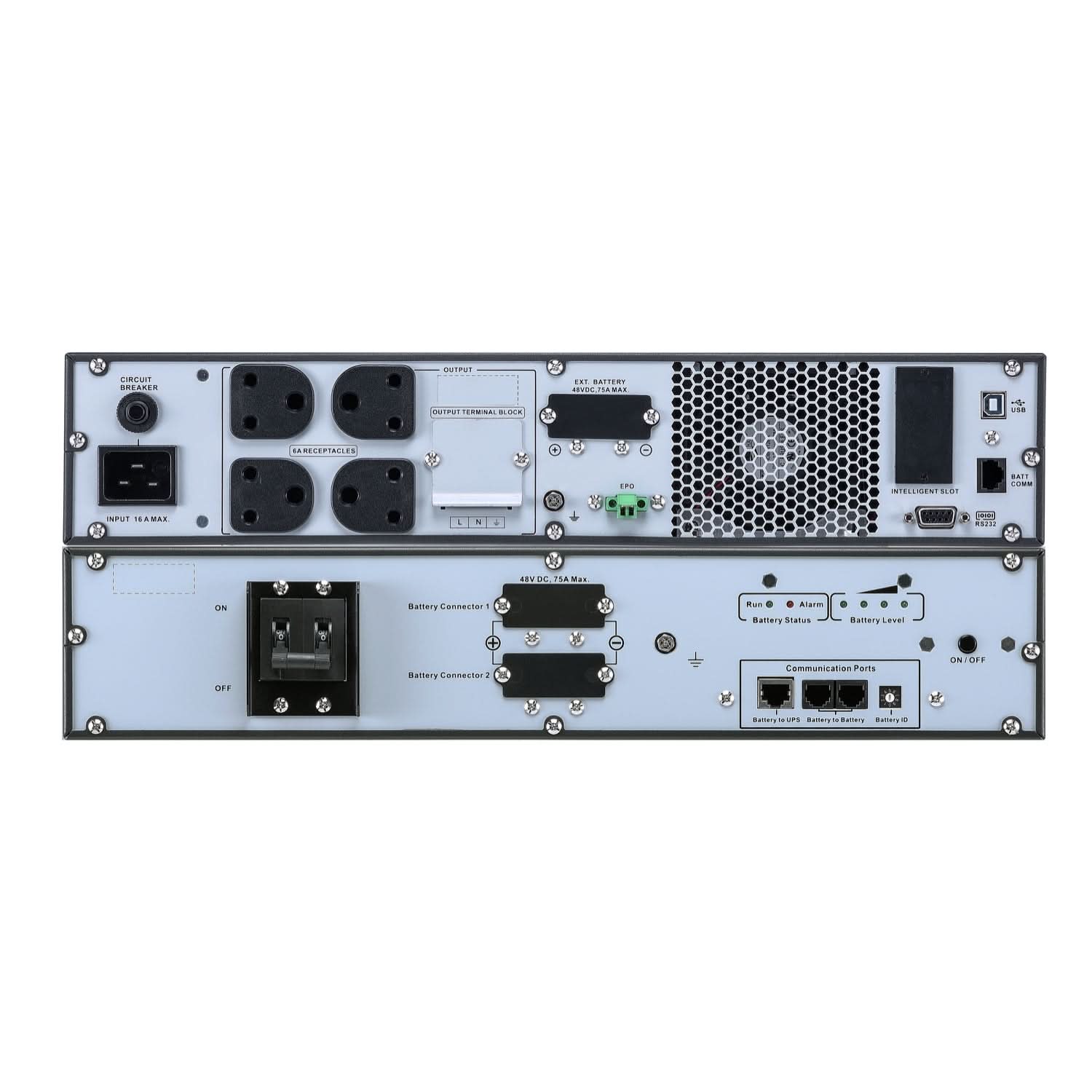 APC Easy UPS On-Line SRVL3KRIL-IN 3000VA/2700W Lithium-Ion Rack/Tower 4U UPS | 230V | 4 India 3-Pin 6A + Hardwire Output | Extended Runtime | LCD Display | 3-Year Warranty