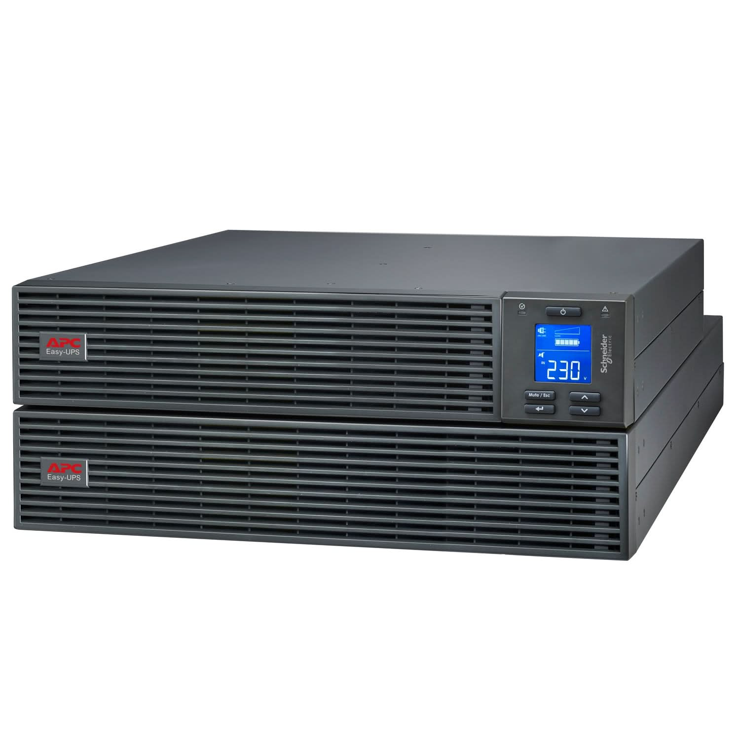 APC Easy UPS On-Line SRV3KRIL-IN 3000VA/2400W Rackmount 4U UPS | Extended Runtime | LCD Display | Hardwire Output | Intelligent Card Slot | 2-Year Warranty