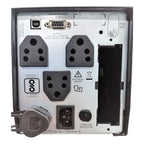 APC Smart-UPS SUA750I-IND 750VA/500W Line-Interactive UPS | 4 India 3-Pin Outlets | AVR | User Replaceable Battery | Energy Efficient