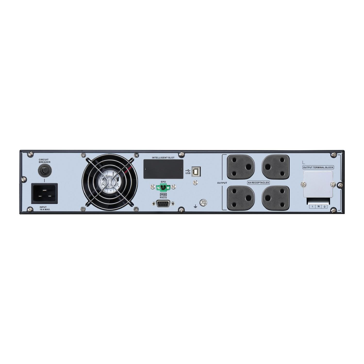 APC Easy UPS On-Line SRVL2KRI-IN 2000VA/1800W Lithium-Ion Rack/Tower 2U UPS | 230V | 4 India 3-Pin 6A + Hardwire Output | LCD Display | Intelligent Card Slot | 3-Year Warranty