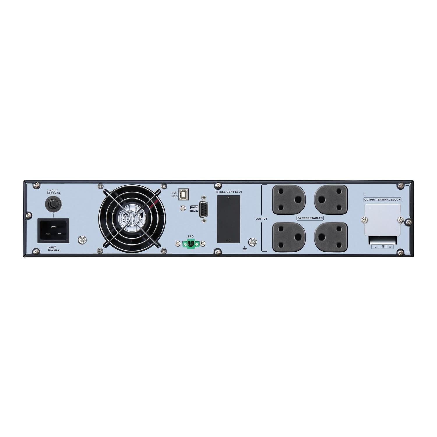 APC Easy UPS On-Line SRVL3KRI-IN 3000VA/2700W Lithium-Ion Rack/Tower 2U UPS | LCD Display | Hardwire Output | Intelligent Card Slot | 3-Year Warranty