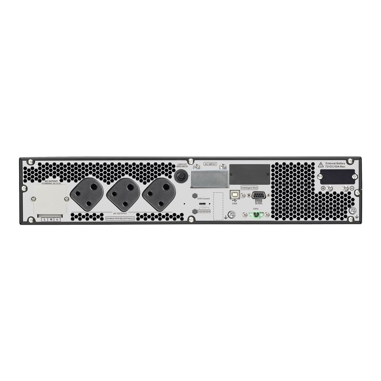 APC Easy UPS On-Line SRV3KRIL-IN 3000VA/2400W Rackmount 4U UPS | Extended Runtime | LCD Display | Hardwire Output | Intelligent Card Slot | 2-Year Warranty
