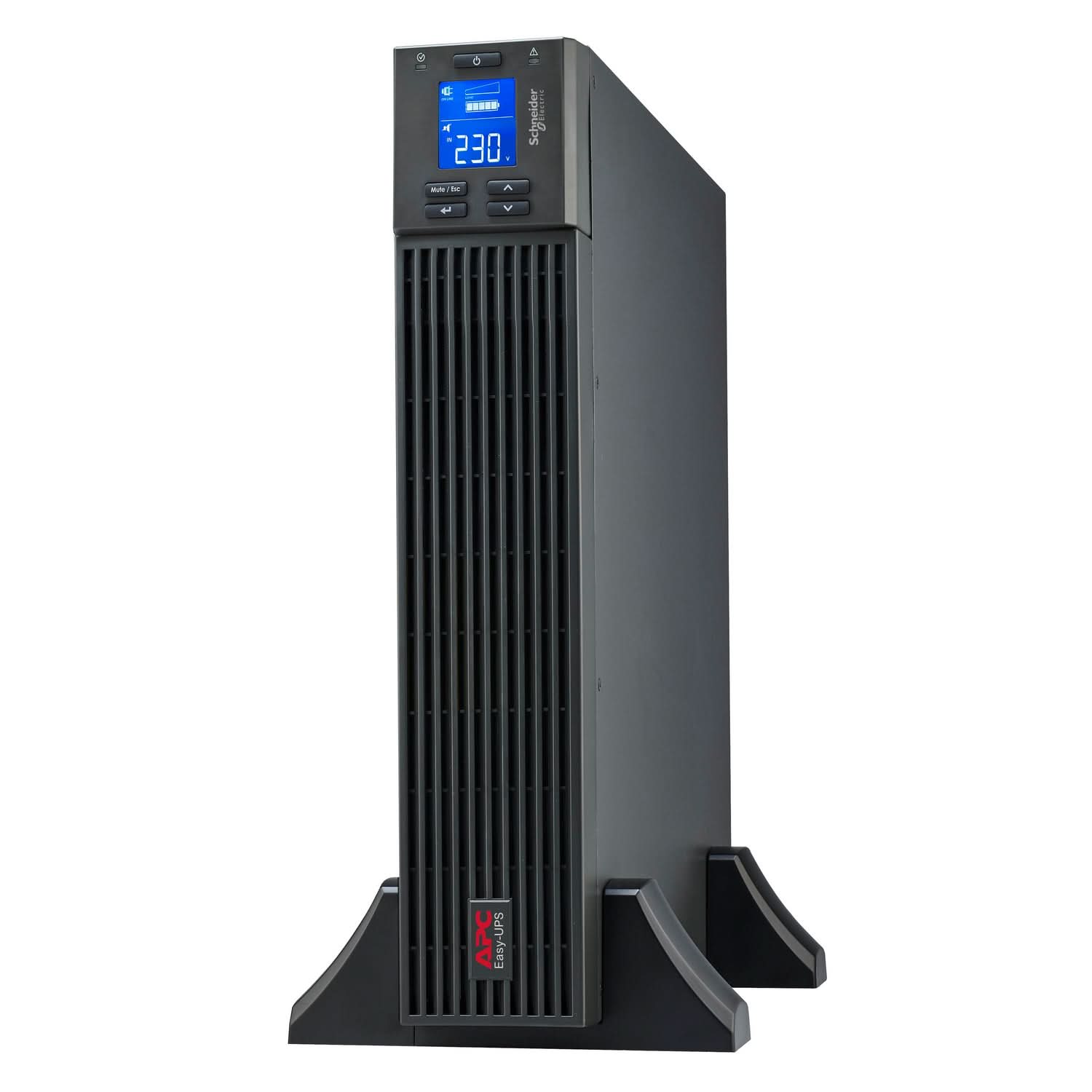 APC Easy UPS On-Line SRV2KL-IN 2000VA/1600W Rackmount 2U UPS | 230V | 4 India 3-Pin 6A Outlets | LCD Display | Intelligent Card Slot | 2-Year Warranty