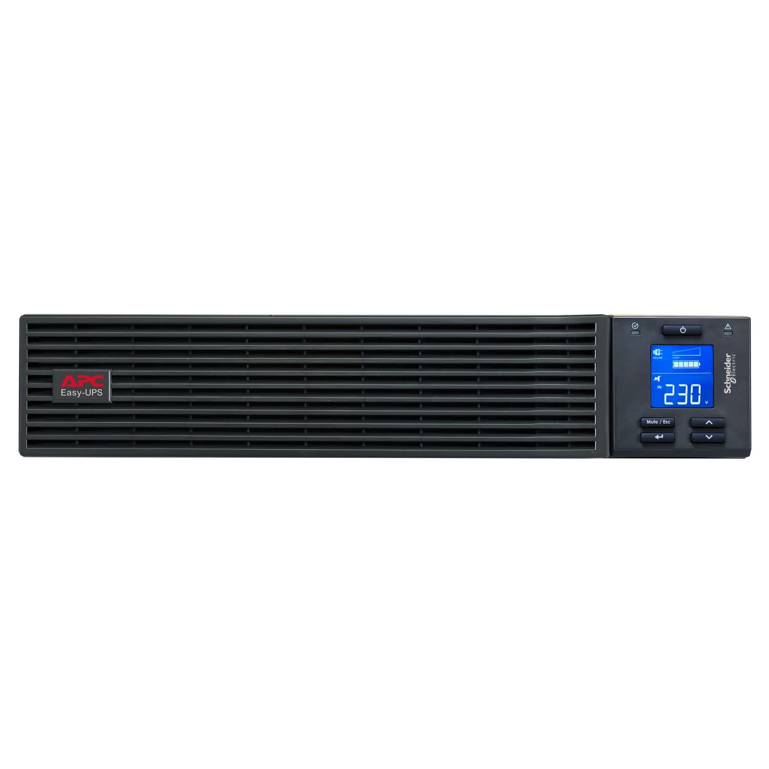 APC Easy UPS On-Line SRV5KUXI-IN 5000VA/5000W Rackmount 2U UPS | External Battery Support | LCD Display | Hardwire Output | Intelligent Card Slot | 2-Year Warranty