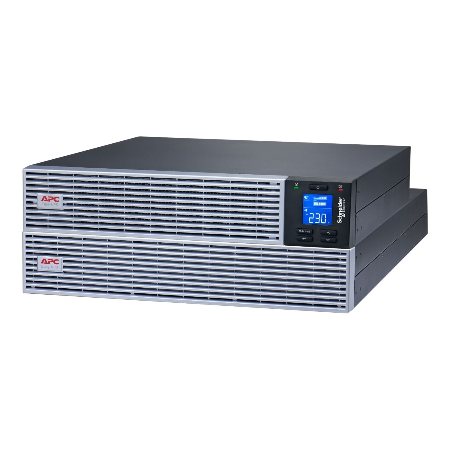 APC Easy UPS On-Line SRVL3KRIL-IN 3000VA/2700W Lithium-Ion Rack/Tower 4U UPS | 230V | 4 India 3-Pin 6A + Hardwire Output | Extended Runtime | LCD Display | 3-Year Warranty