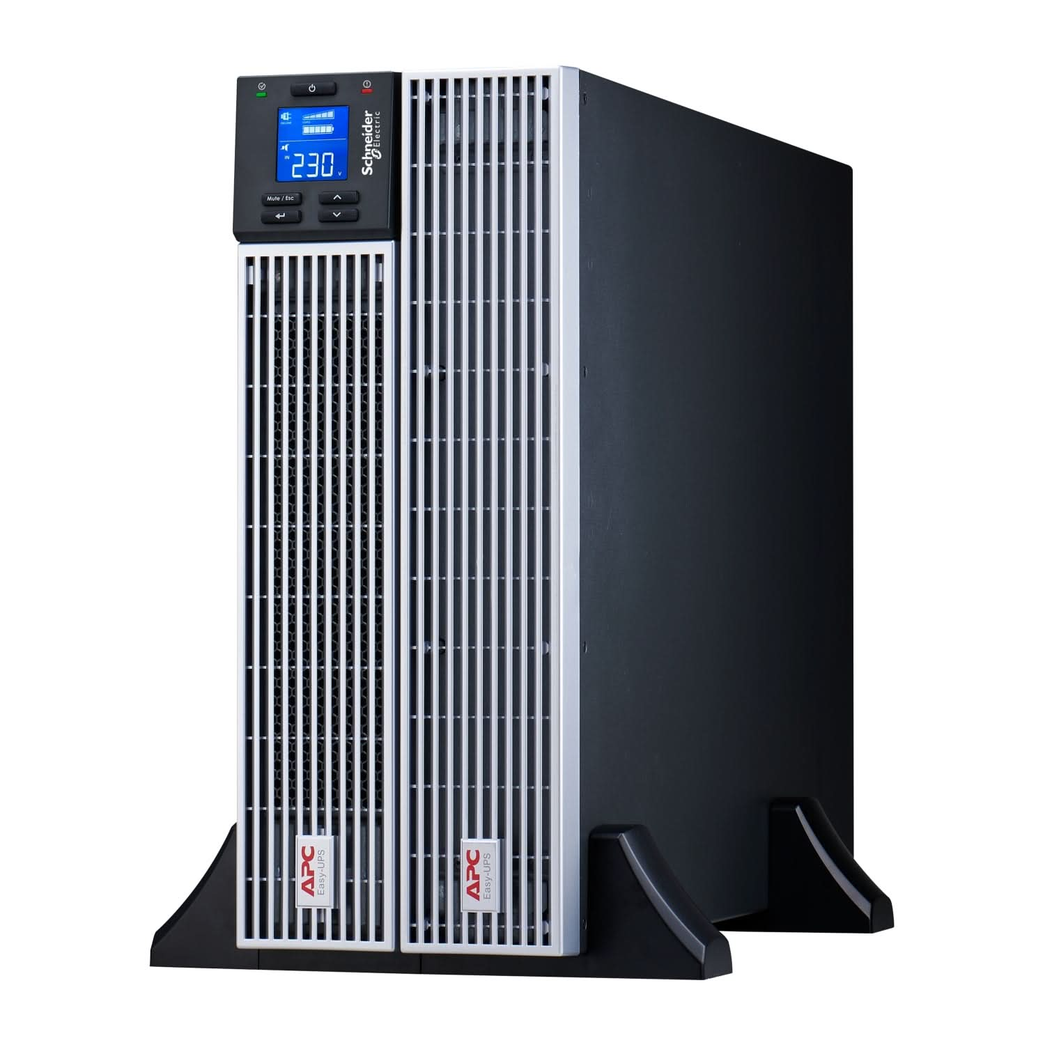 APC Easy UPS On-Line SRVL3KRIL-IN 3000VA/2700W Lithium-Ion Rack/Tower 4U UPS | 230V | 4 India 3-Pin 6A + Hardwire Output | Extended Runtime | LCD Display | 3-Year Warranty