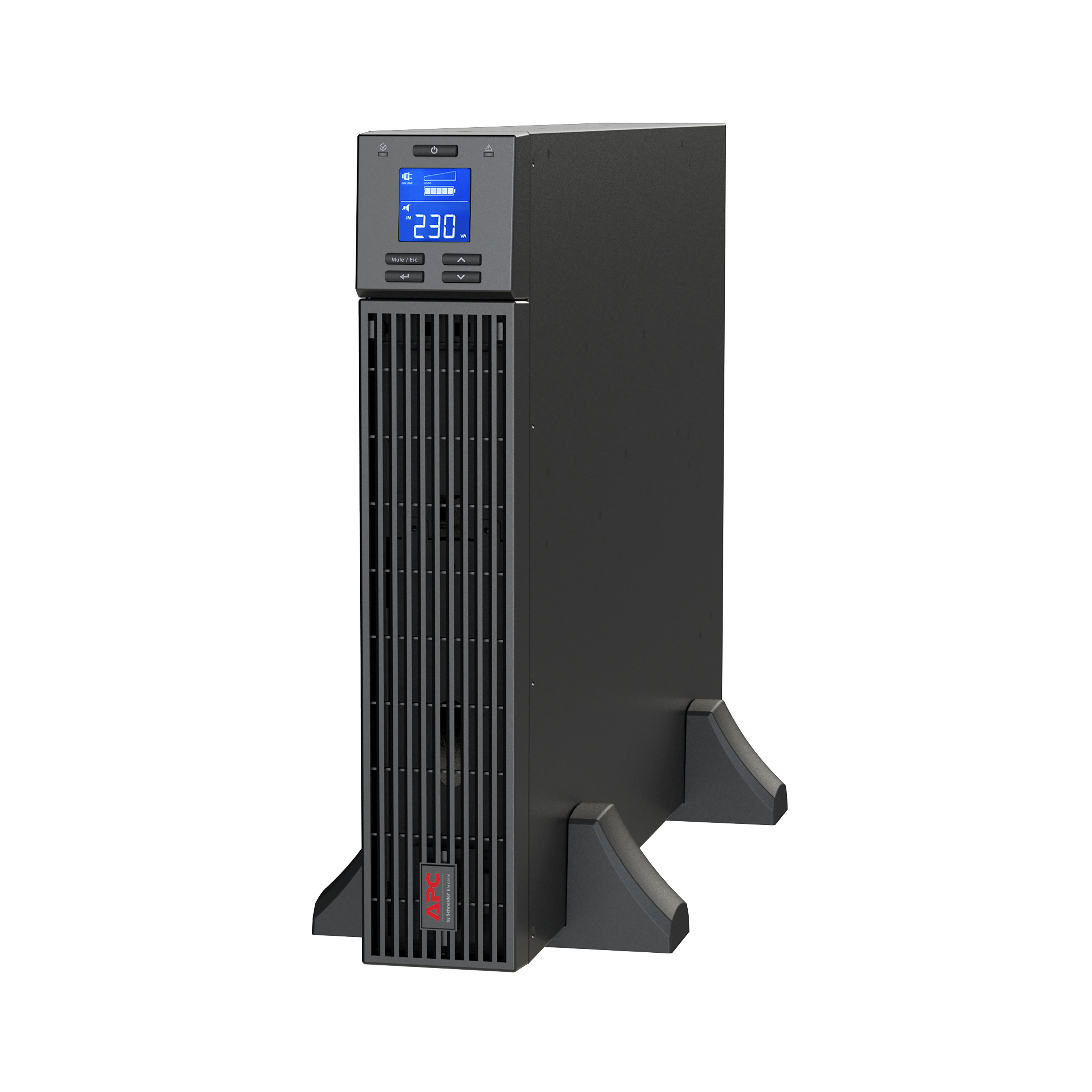 APC Easy UPS On-Line SRV3KUXI-IN 3000VA/2400W Rackmount 2U UPS | No Battery | LCD Display | Hardwire Output | Intelligent Card Slot | 2-Year Warranty
