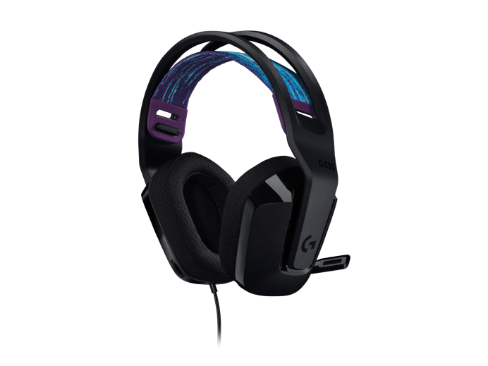 Logitech G Series G335 3.5mm Wired Gaming Headset with Microphone - Black