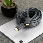 CADYCE HIGH SPEED HDMI CABLE WITH ETHERNET (5M) (BLACK) CA-HDC5M