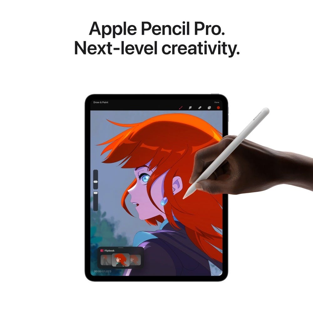Apple iPad Pro (M5) 2025 (11 Inch | 28.22 cm | 2TB | Wi-Fi + Cellular | Nano-texture Glass | Ultra Retina XDR Display | Space Black) ME6C4HN/A