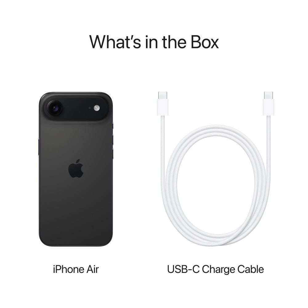 Apple iPhone Air (512GB Storage, Space Black)