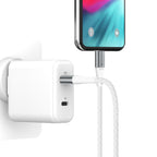 SUPER Ultra USB-A to Lightning Cable -Silver-1.5m