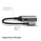 10cm USB-C (Male) to 3.5mm Audio (Female) & USB-C (Female) Charging Combo Adapter - Ultra Series -  suntronix-store.myshopify.com