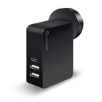 USB-C Laptop/Macbook Wall Charger 45W with Power Delivery & USB-A Charging Ports Ð Travel Edition with AU, EU, UK, US Plugs