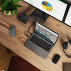 Universal Twin HD Pro Docking Station with 85W Power Delivery and USB-C & USB-A compatibility - Dual Display 1080p@60Hz