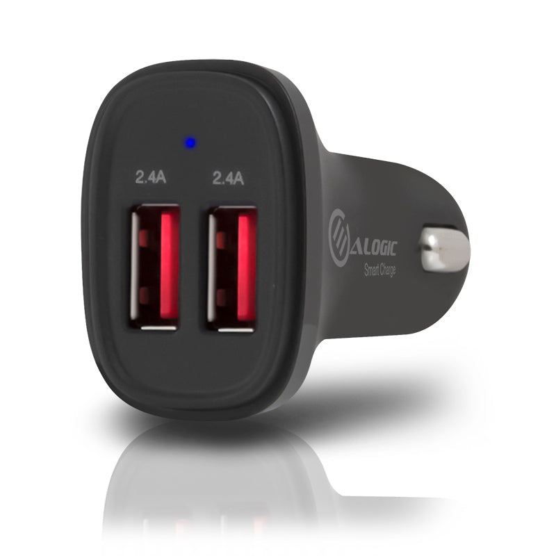 2 Port USB-A Car Charger 5V/4.8A -  suntronix-store.myshopify.com