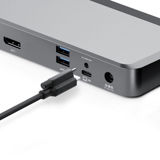 DX2 Dual 4K Display Universal Docking Station – with 100W Power Delivery