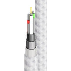 Super Ultra USB 2.0 USB-C to USB-C Cable - 5A/480Mbps - Silver - 1.5m