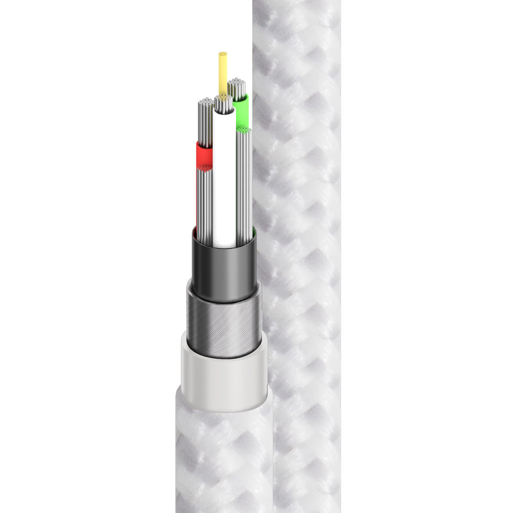 Super Ultra USB 2.0 USB-C to USB-C Cable - 5A/480Mbps - Silver - 1.5m