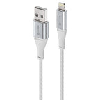 SUPER Ultra USB-A to Lightning Cable -Silver-1.5m