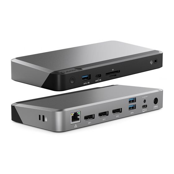 DX3 Triple 4K Display Universal Docking Station – with 100W Power Delivery