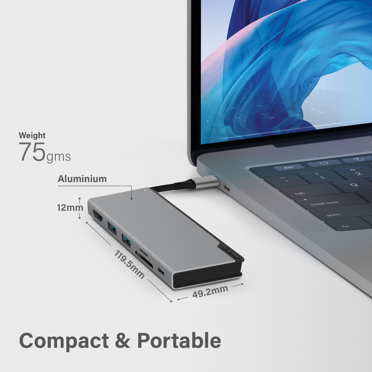 USB-C Dock UNI with Power Delivery - Ultra Series - Space Grey