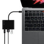 USB-C Multiport Adapter with HDMI/USB 3.0/USB-C Power Delivery (60W/3A) - 4K