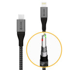 SUPER Ultra USB-C to Lightning Cable – 1.5m - Space Grey