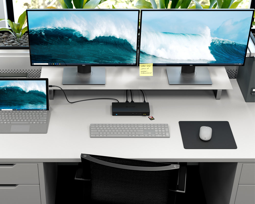 USB-C Triple Display DP Alt. Mode Docking Station – MA3 with 100W Power Delivery (Laptop Charging) - 2 x DP and 1 x HDMI with up to 4K 60Hz Support