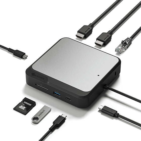ALOGIC Dual 4K Universal Compact Docking Station – CH2 – HDMI Edition
