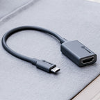 Elements Series USB-C to HDMI Adapter with 4K Support – Male to Female – 20cm