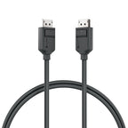 Elements DisplayPort Cable with 4K Support - Male to Male - 1m