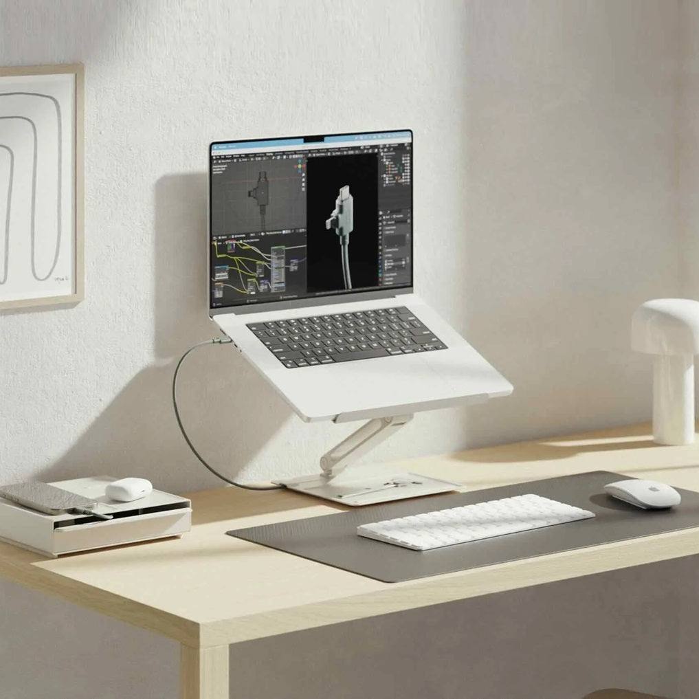 Desk Laptop Stand - Sandstone
