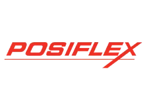 POSIFLEX logo in red on a white background