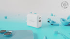 Stuffcool Novus 25 USB-C Fast Charger | 25W PD PPS Charger | 6 Months Warranty