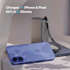 Giga Max smallest 25000mAh powerbank with 100W Built-in Type-C Cable