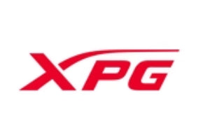 XPG logo in red on a white background