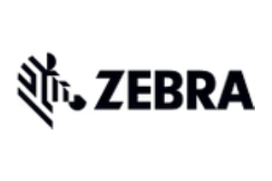 Zebra logo on a white background